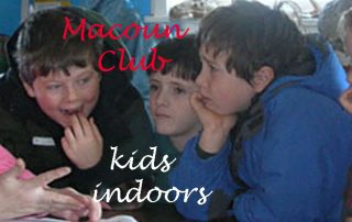 Macoun Club kids at presentation